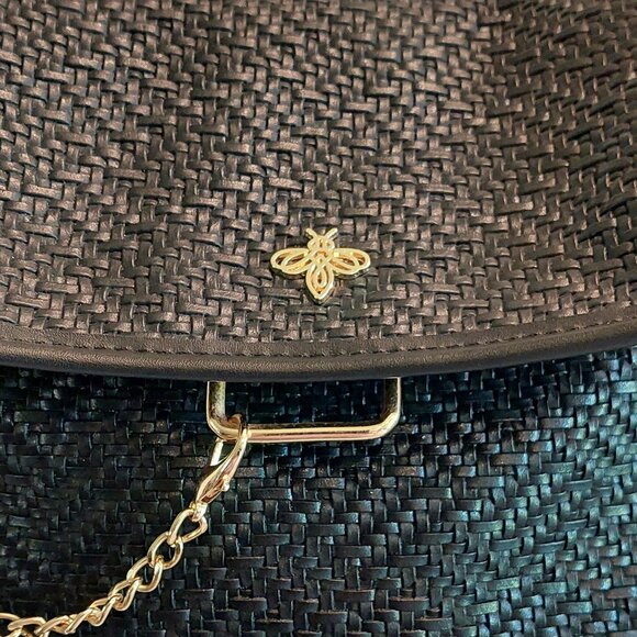 Lucky Bees Black Shoulder Purse - Picture 6 of 16